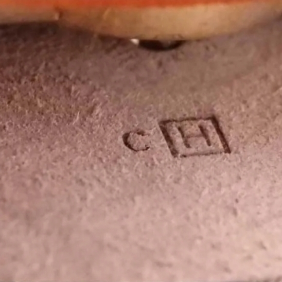 Auth HERMES Her Bag Ado PM 2-Wy Backpack Orange/Red/Dark Brown Canvas - Picture 12 of 16